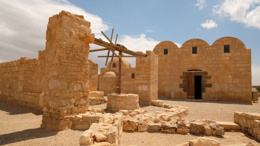 Qusay Amra antico stabilimento termale patrimonio UNESCO